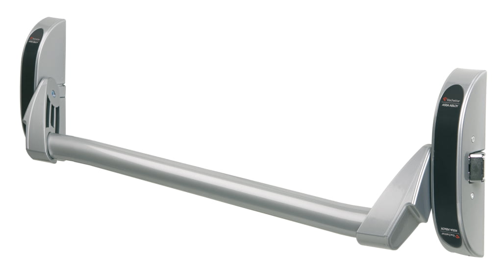 Barre Anti Panique Avec Serrure Exterieure Vachette